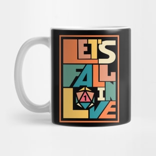 DnD Design Let's Fail in Love Retro Nat1 Mug